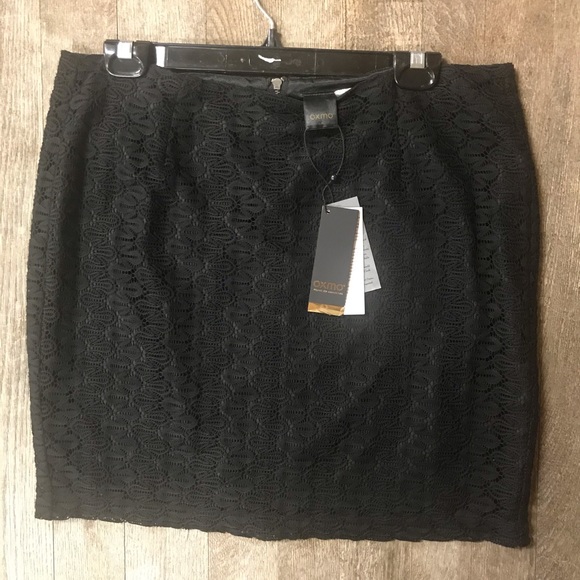 NWT OXMO XL Women’s Zippered Back Skirt - Picture 1 of 2